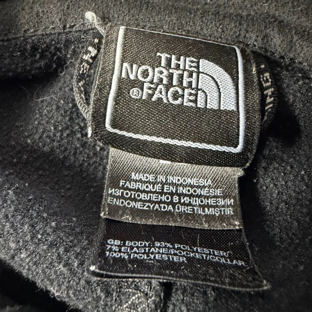 A+ The North Face Mens Apex Bionic Softshell Jacket Red Black Colorblock Large